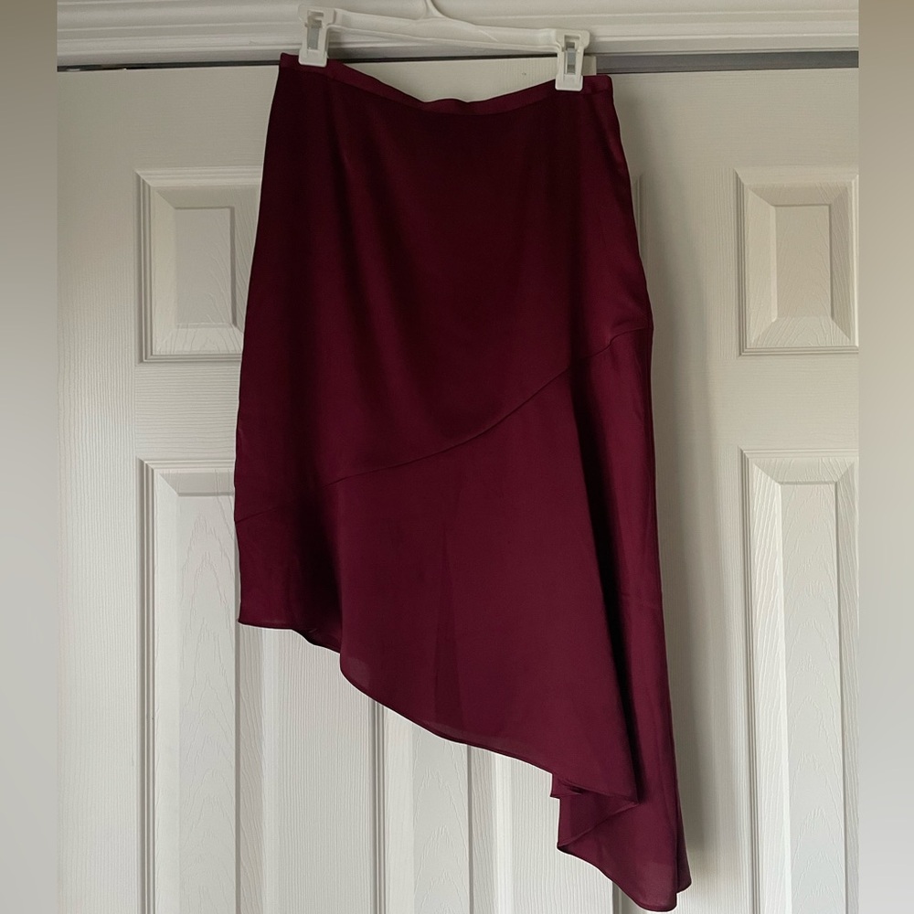 Asymmetrical Midi Skirt - Picture 3 of 7